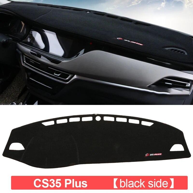 For Changan CS35Plus 2018    LHD Car Dashboard Covers Mat Sun Shade Pad Instrument Panel Carpets Anti-UV Accessories