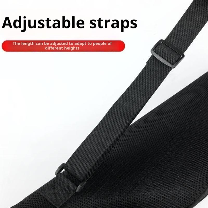 Fishing Poles Gear Tackle Tool Bag Folding Fishing Rod Reel Protective Pouches Breathable Meshes Storage Bag Easy to Use
