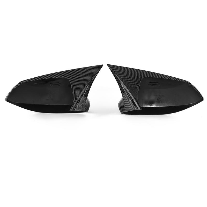 Rhyming Reversing Mirror Case Rearview Cover ABS Cap Carbon housing Fiber Refit Side For Toyota Corolla Sedan Hatchback