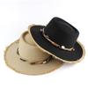 Ladies Summer Beard Bowl Straw Hat Outdoor Travel Sun Hat Beach Sun Hat