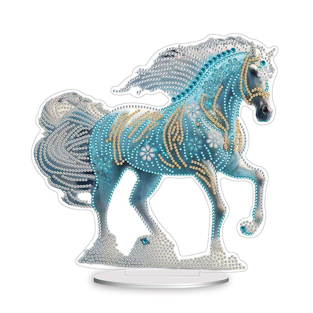 Sternzeichen 5D DIY Diamant Kunst Tischdekorationen Tiger Diamant Malerei Desktop Dekorationen Schlange Huhn für Büro Desktop Dekor