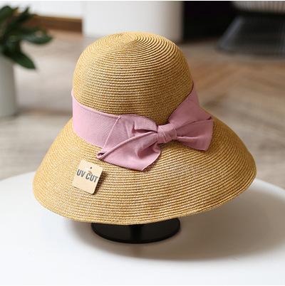 2023 New Raffia Bucket For Women Foldable Sun UV Hats Designer Luxury Crochet Beach Hat Handmade Fashion Straw Hat
