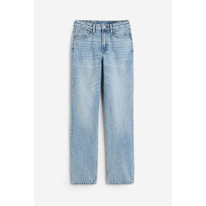 

Женские джинсы HM Осень Клетчатый Модный Слим Прямой Завышенная талия Повседневные Тонкие джинсы 1188010