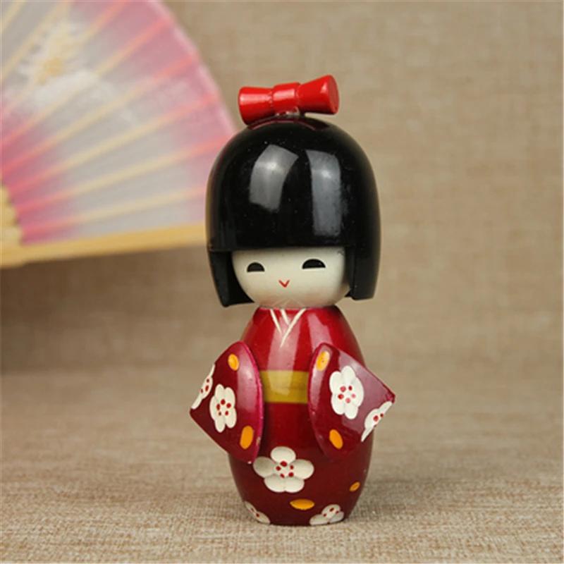 Japanese Puppet Geisha Ornaments Kimono Doll Cartoon Characters Restaurant Accessories Sushi Shop Decorations Sushi Maker 1-25