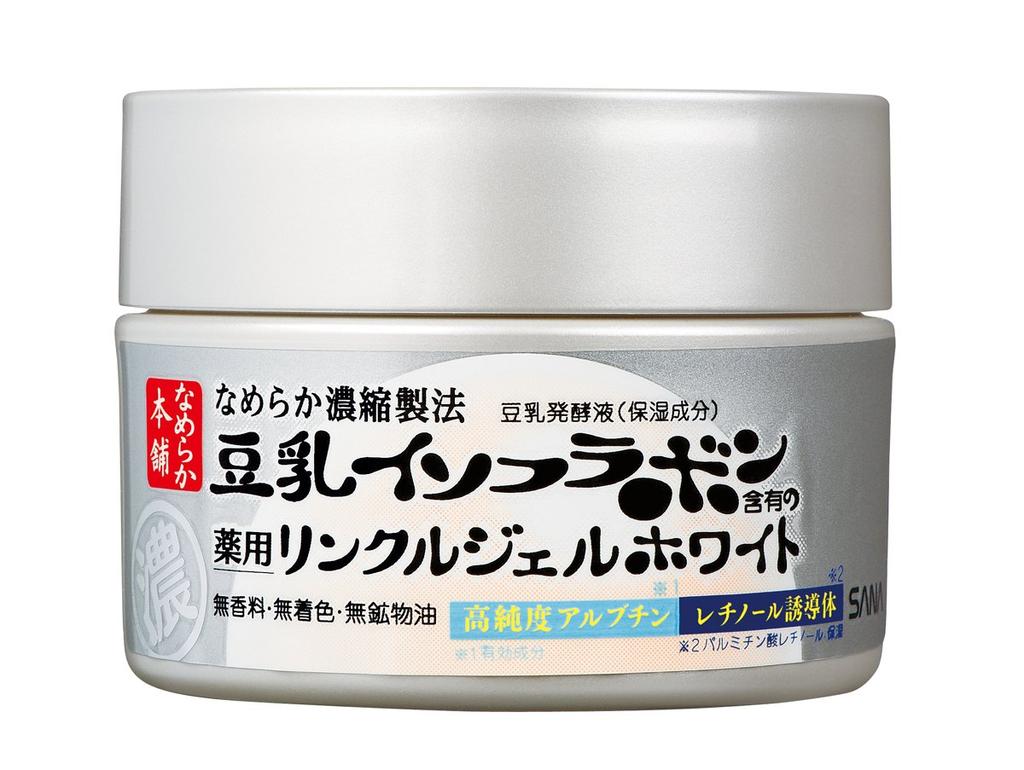 Nameraka Honpo Medicated Wrinkle Gel White 100g Gel [Quasi-drug] All-in-One