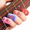 5pcs/set Guitar Fingertip Set Guitar Protector Finger for Strings Instrument Beginner Thumb Hoder Silicone Fingertip Caps TMZ