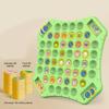 Kids Cartoon Theme Interactive Flip Chess Board Game Toy with Fruit/Animal Design for Logical Thinking and Social Fun