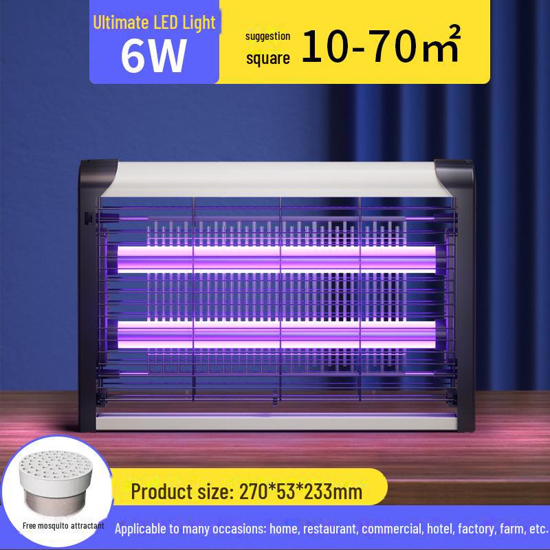 "2023 Wall-Mounted UV Electric Mosquito Killer Lamp - Efficient Vertical Trap for Mosquitoes"