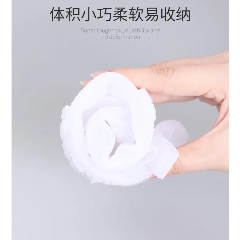 Rain Shoe Cover Adult Men and Women Transparent Waterproof and Rainproof Shoe Cover Non-slip Thickened Waterproof Glue Shoe Cover