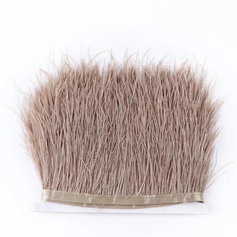 Feather2/5M 6cm Fringe Tassels for Skirt Latin Dress Feather Decorative Lace Trim Clothing Trimmings Fringes DIY Sewing Accessories