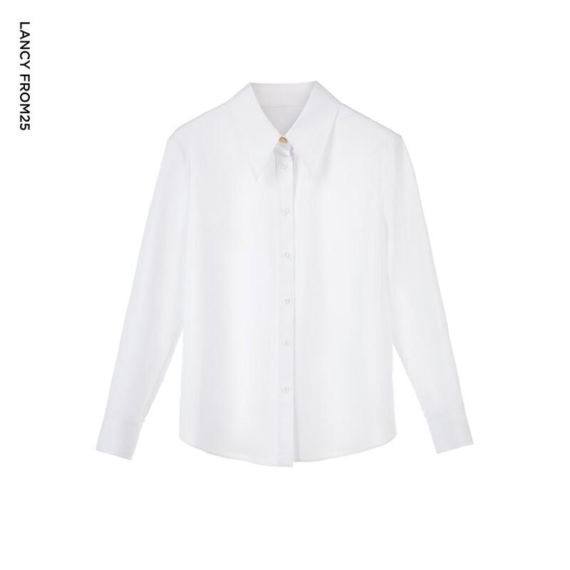 Women's French Style Long Sleeve Commuter Blouse