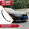 For BMW G80 M3 G82 G83 M4 2021 2022 2023 Car MP Style Front Bumper Lip Sport Spoiler ABS Splitter Diffuser Body Modification Kit