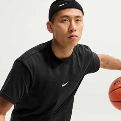 Nike Basketball Jerseys Men's Black Crew Neck Moderate