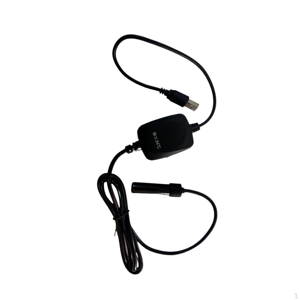 Mini Aquarium Heater Tank Heater,10W Heating Rod for Aquariums, Water and Freshwater