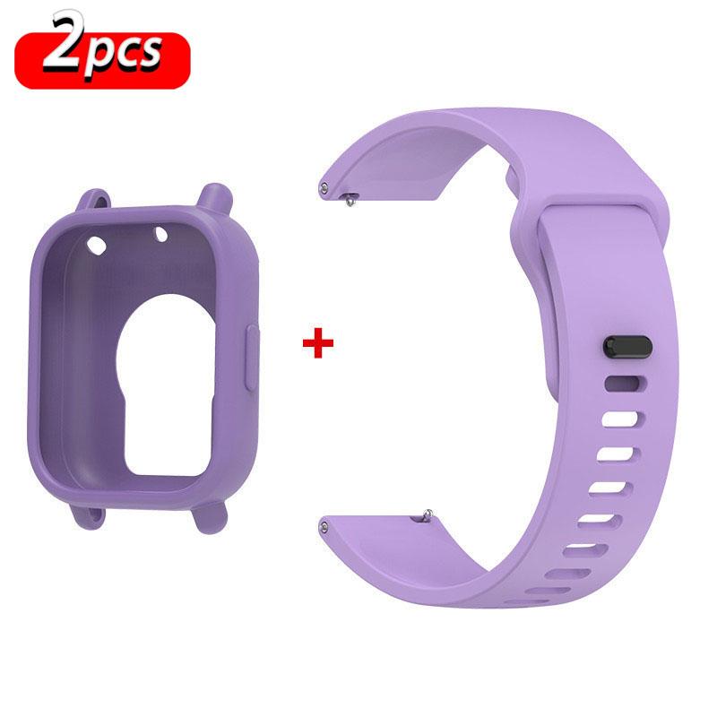 Original Silicone Strap+Case For Xiaomi Redmi Watch 5 Active smartwatch wristband Sport Bracelet correa Redmi watch 5 Lite bands