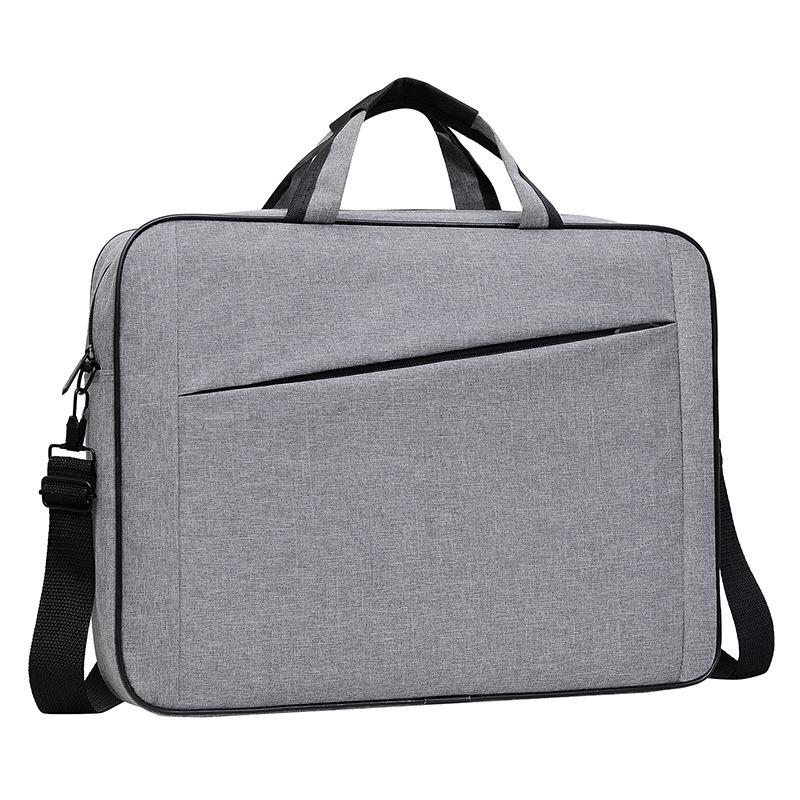 

TS JYL laptop bag,Laptop Handbag Business Meeting Casual Shoulder Crossbody Bag 15.6 inches серый