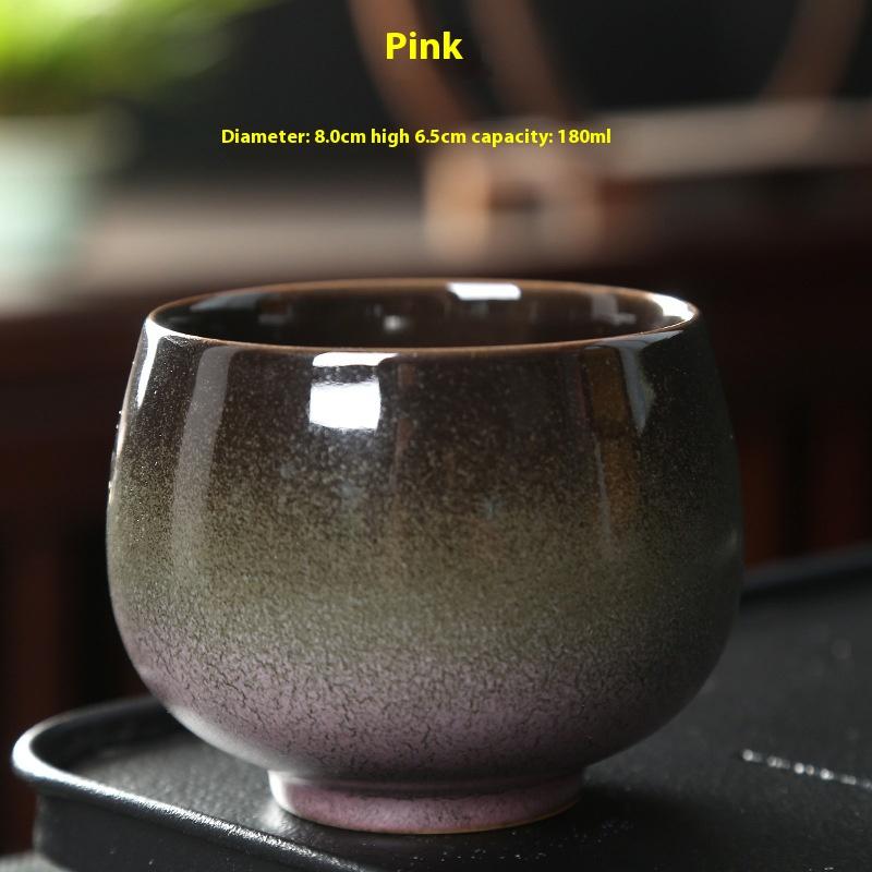 Japanese Espresso Creative Gradual Change Color Water Cup Teacup Kiln Change Master Cup Single Cup Tea Bowl