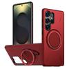 Armor Magnetic Ring Stand Protection Case For Samsung Galaxy S26 S25 Edge S24 Plus S23 FE Ultra For MagSafe Shockproof Cover