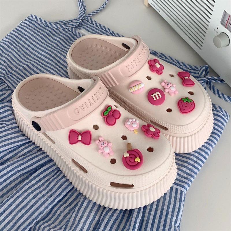 Women's Height-Boosting DIY Closed-Toe Platform Sandals