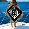 Grün Schwarz Borussia Strandtuch - Weiche, Saugfähige Mikrofaser, Leicht, Ideal für Den Strand, Partys, Reisen, Camping Fanartikel