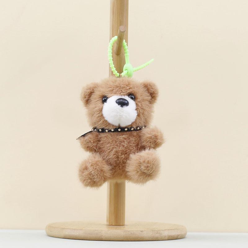 Bow Bear Dress Up Cartoon Doll Stuffed With Plush Pendant Bow Style Bag Dress