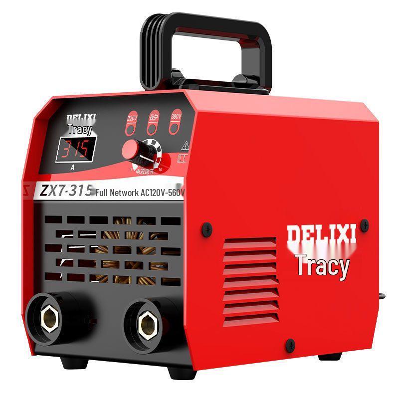 Delixi Dual Voltage Electric Welder 250/315/400A, Industrial Grade, 220V/380V, All-Copper, Automatic.