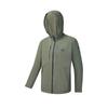 FILA Explorer Trendy Comfortable Versatile Casual Outdoor Hooded Woven Jacket Men jackets Ancient-Tree-Tea-Green A11M547704FKK
