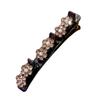 Stone Hair Clips Flower Hairclip Braided Hair Clips Rhinestone Hair Clips Hairpin Duckbill Clip