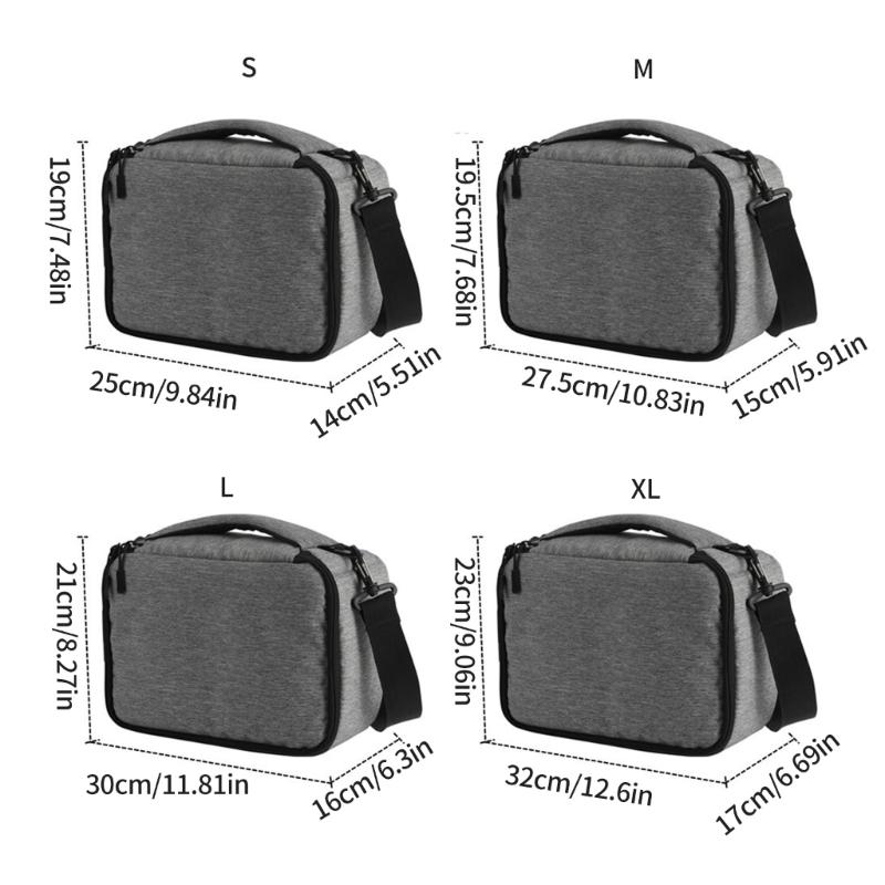 Internal Divider Reel Bag Case Splashproof Fishing Tackle Storage Case Protective Case Portable Carrying Bag