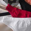 Large Seamless Underwear for Women Breathable Skin Friendly Comfortable Low Waist Briefs Sports Fitness No Trace High Slit Triangle Panties