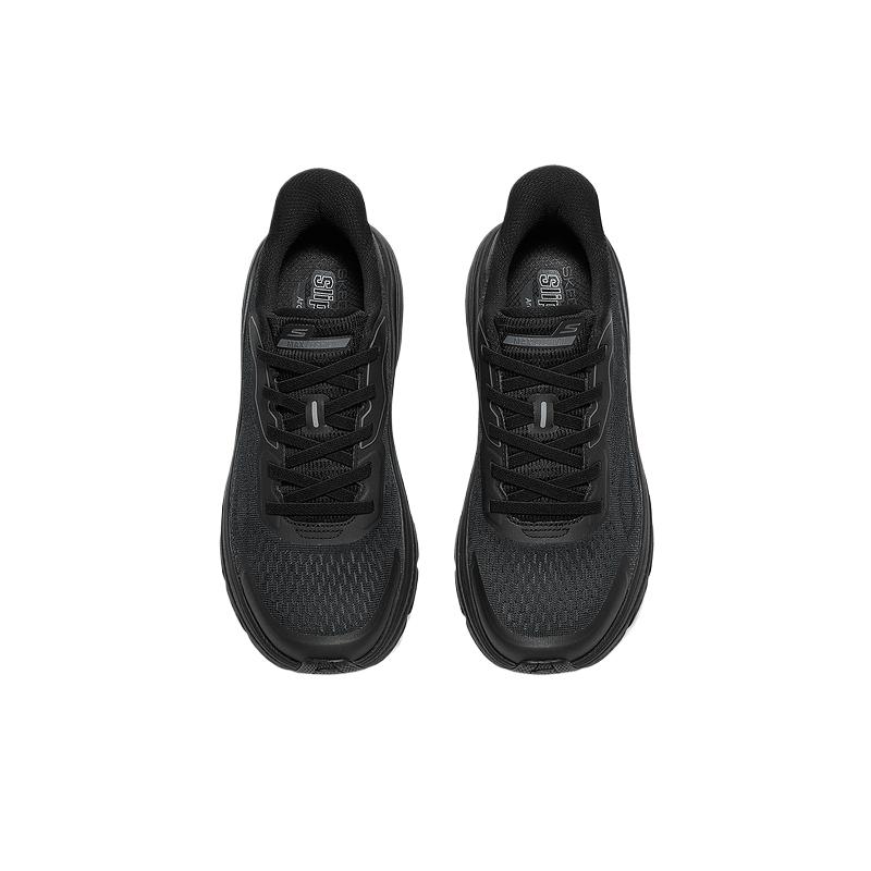 Skechers Mens Go Round Toe Thick Sole TPU Mesh Low Top Running Shoes Men Sneaker 220553-BBK