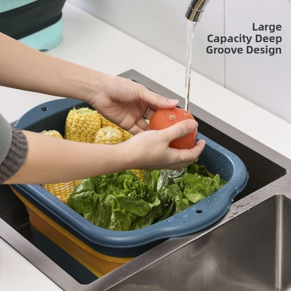 Multifunctional Strainer Kitchen Storage Tool Fruit Vegetable Washing Basket