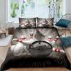 Bowling Bedding Set, Sports Games Comforter Cover Twin Full Size For Kids Boys Girls Children Confetti Colorful Duvet Cover Set