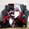 1Pc Tokyo Ghoul Artwork Blanket For Couch Bed Plush Cozy Fuzzy Blanket Super Soft Warm Blankets For Fall And Winter 091857