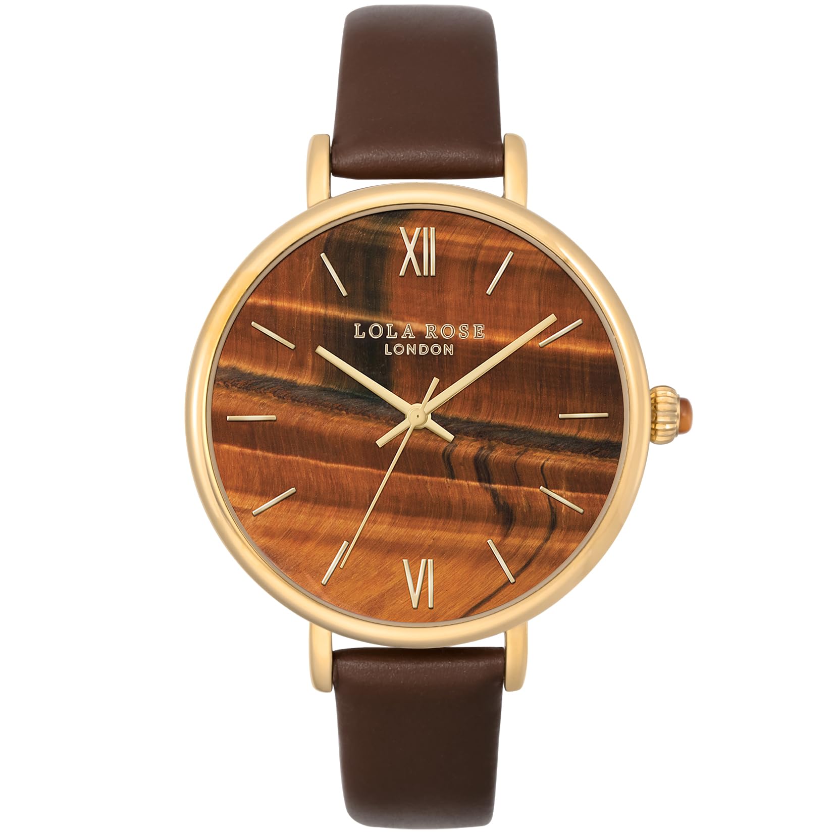 

[Rolla Rose] Часы Yellow Tiger Eye LR2030-1 женские коричневые [Товар]
