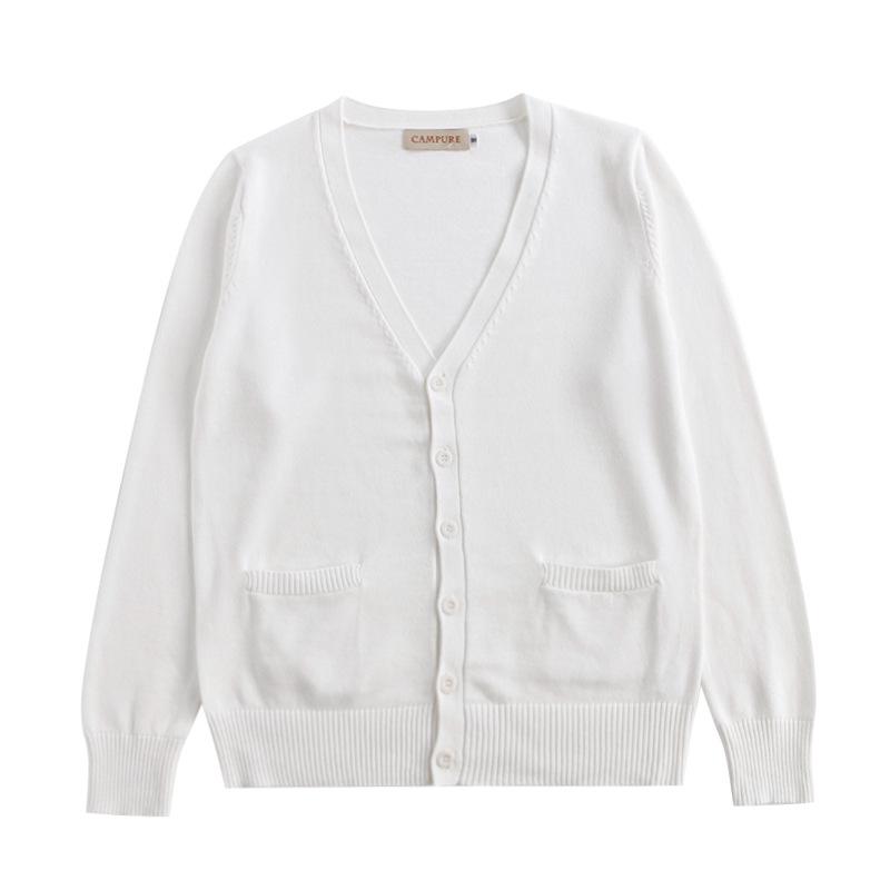 Saigo Beyond Japanese JK Uniform Soft Cotton Cardigan Sweater