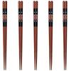 Happy Set of Dishwasher Made In PID9995 J-kitchens Chopsticks, 5, Material Wood, Safe, Japan,