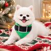 Holiday Pet Neckwear, Soft Christmas Neckerchief Cartoon Printed Dog Scarf Collar for Picture Days, Party Wear and Seasonal Style