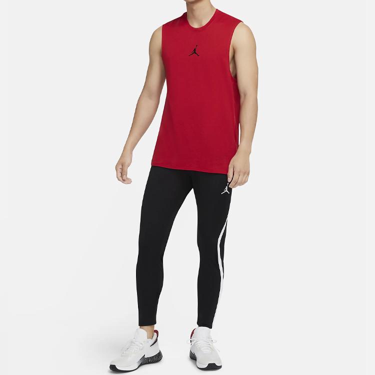 Jordan Quick-Drying Basketball Training Vest Men Tops Red CU1025-687