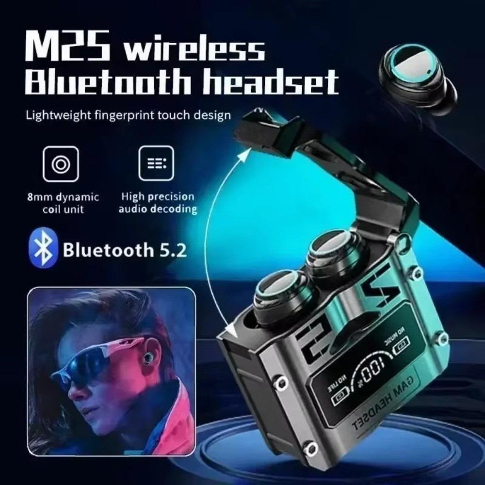 Waterproof Noise Reduction Earbuds Long Battery Life Stereo Headset Bluetooth Earbuds PC Use