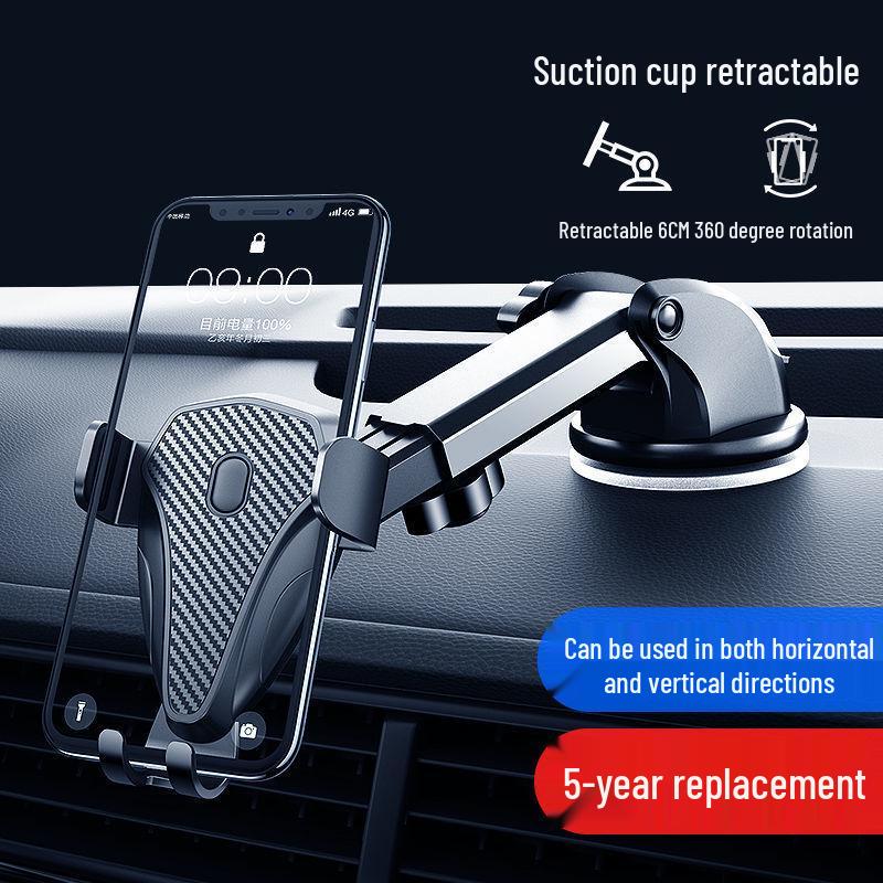 Suction Cup Car Phone Holder with Air Vent Mount