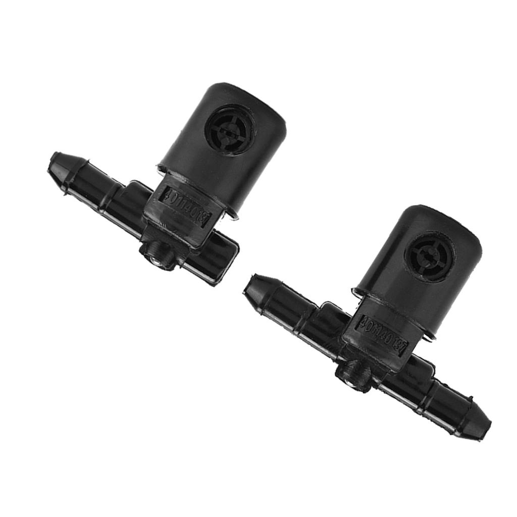 2Pcs Car Windshield Wiper Wash Nozzles Windscreen Wiper Washers Nozzles for Buick Opel 12782509