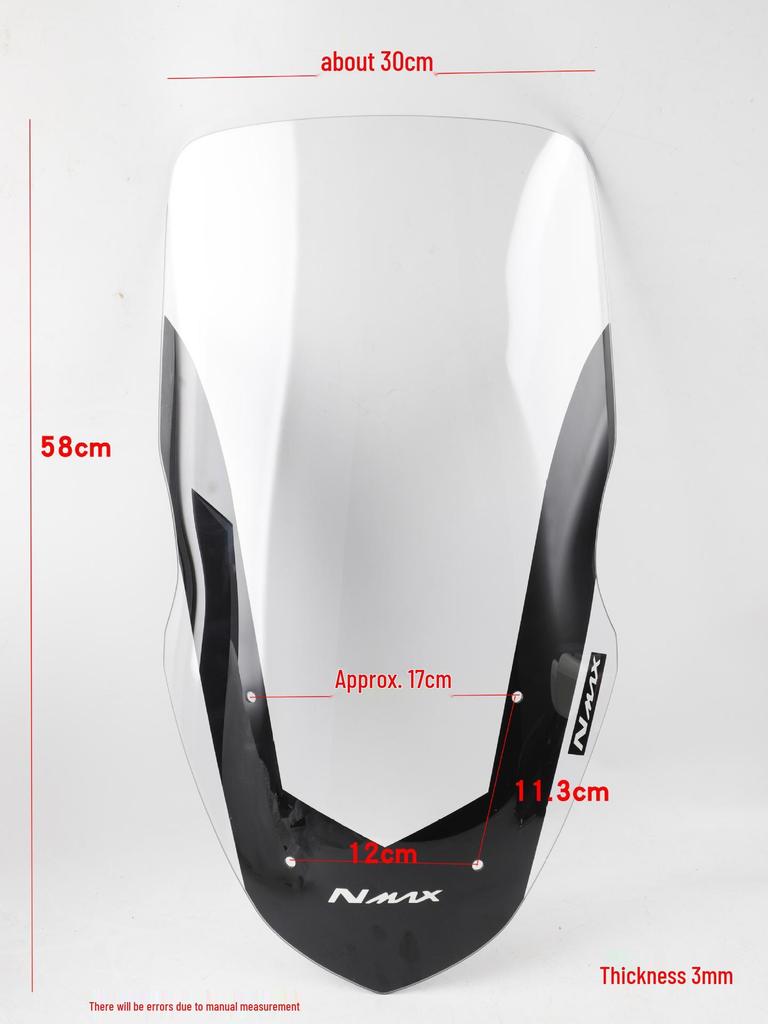 High Windshield for Tianying TS150 and Mengshi 150 Motorcycles