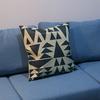 Mustard Pillow Case Yellow Geometric Fall  Cushion Cover  Decorative