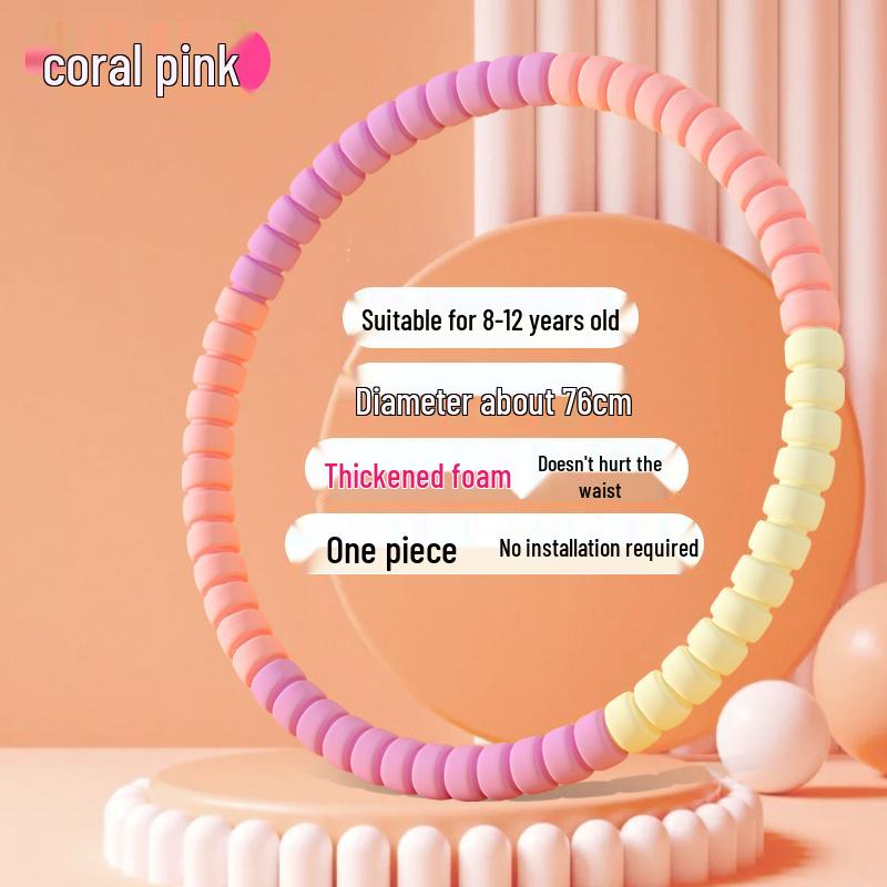 Soft Gymnastics Hula Hoop for Kids Ages 6-12
