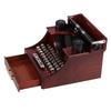 M-Modern-Home Retro Vintage Typewriter Music Box For Home Room Office Mechanical Decoration Kids Retro Music Box