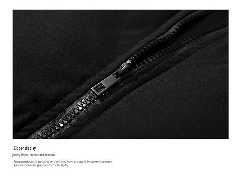 Ανδρικό Χοντρό Βαμβακερό Μπουφάν Χειμώνα 2025 - Casual Χαλαρή Εφαρμογή Ζεστό Εξωτερικό Ρούχο