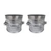 Miling Aluminum Hose Pipe Quick Connector