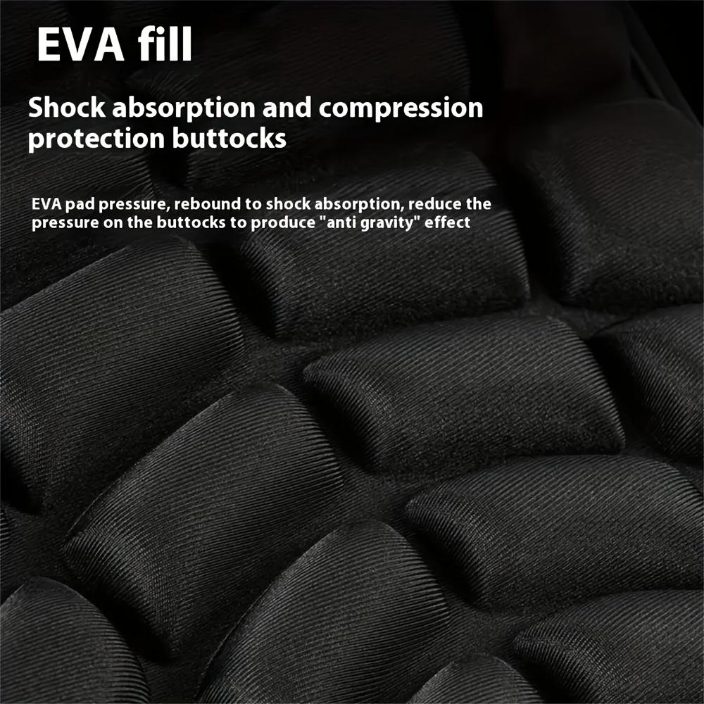 2pcs/set Motorcycle Fit for Seat Pad 3D Comfort Cushion Fit for Seat Breathable Universal Shock Absorbing Fit for Seat Cover Advanced Mountain Cushion