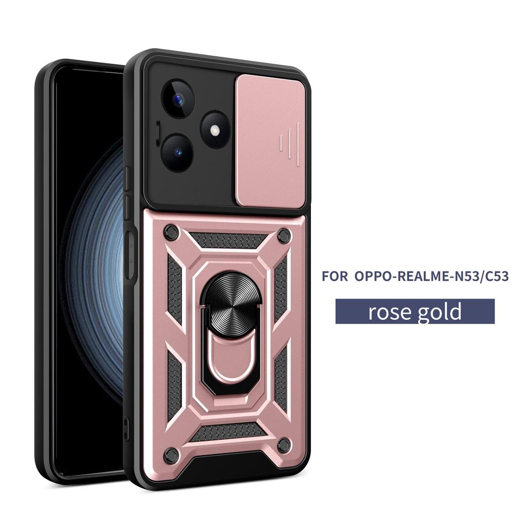 OPPO Reno14F/Realme15 Magnetic Phone Case - Smooth, Anti-Fall, Car Mount Compatible
